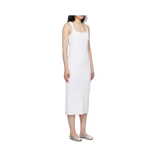 Classic Ribbed Sleeveless Dress
