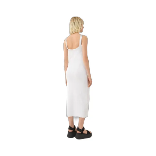 Classic Ribbed Sleeveless Dress