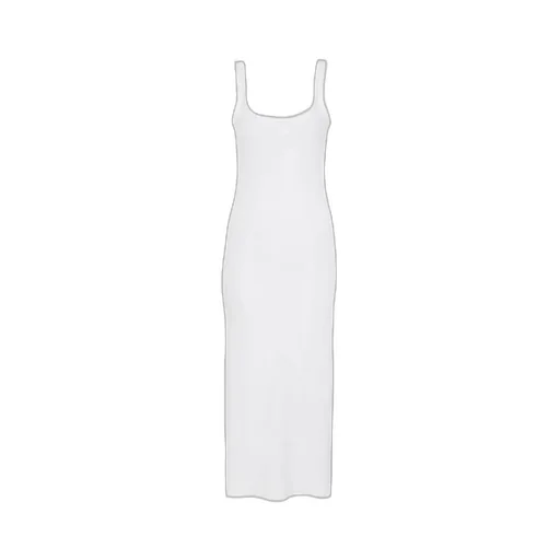 Classic Ribbed Sleeveless Dress