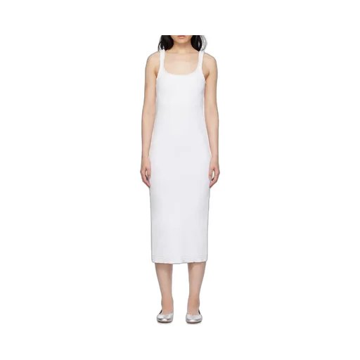 Classic Ribbed Sleeveless Dress