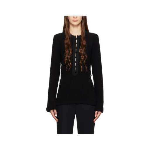 Flare Sleeved Knit Top