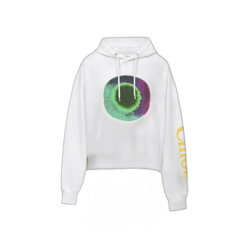 Printed Hooded Sweater