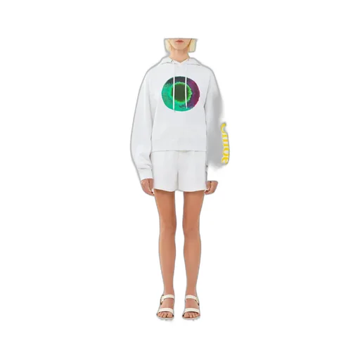 Printed Hooded Sweater