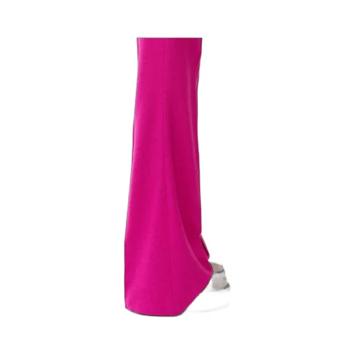 Pleated Flared Trousers