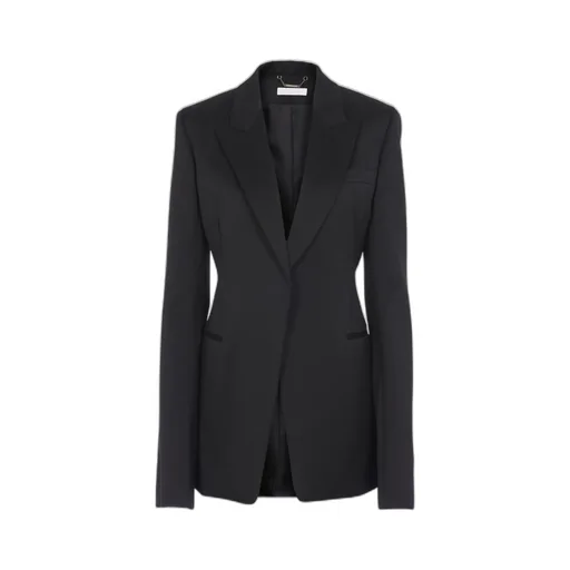 Single-Breasted Tailored Jacket