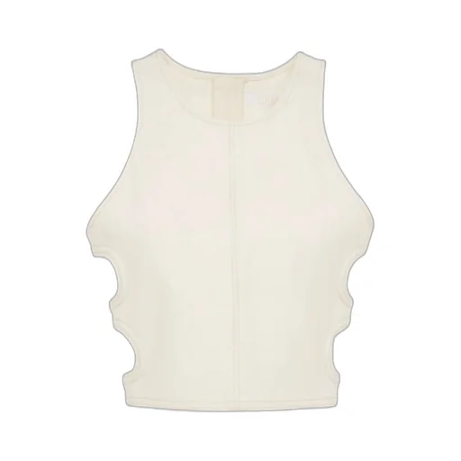 Cut-Out Cropped Tank Top