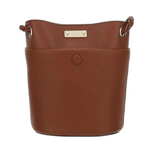 Logo Bucket Shoulder Bag