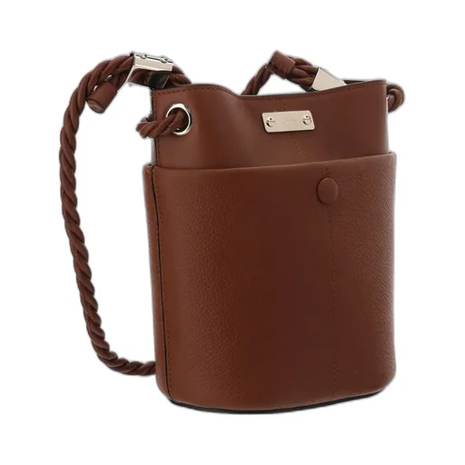 Logo Bucket Shoulder Bag