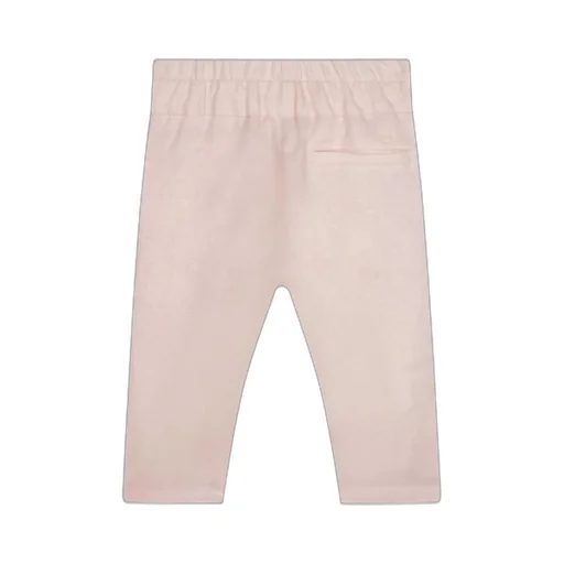 Tie-Waist Straight Trousers