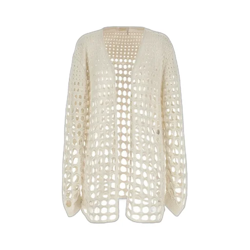 Macramé Knit Cardigan