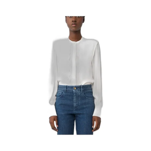 Scallop Embroidered Blouse