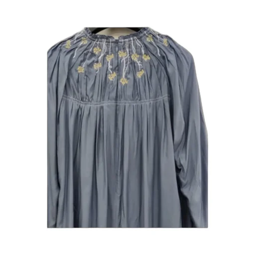 Embroidered Panel Dress