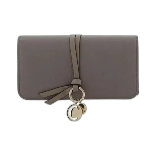 Logo Charm Laced Wallet