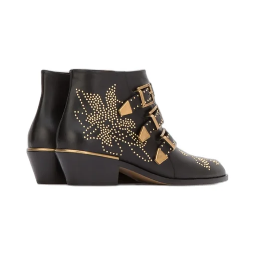 Susanna Embellished Buckled Boots
