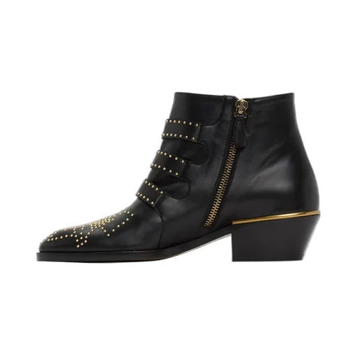 Susanna Embellished Buckled Boots