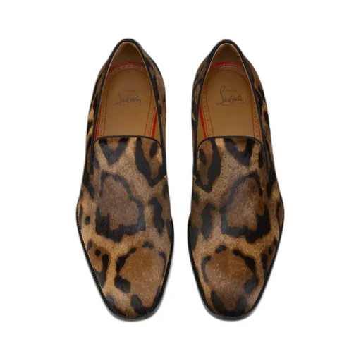 Danny Flex Loafers - Bengali Printed Hairy Calf Leather