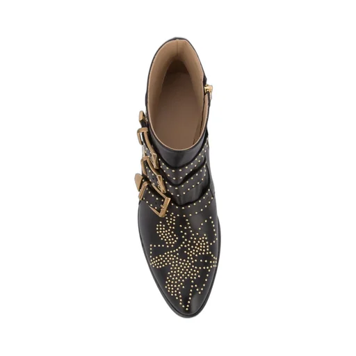 Susanna Embellished Buckled Boots