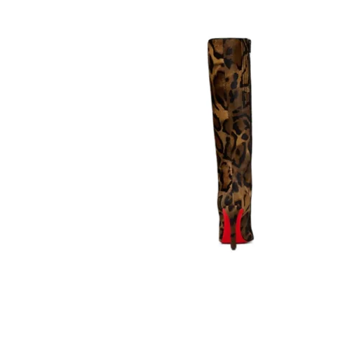 100Mm Miss Z Pointed Animal Print Boots