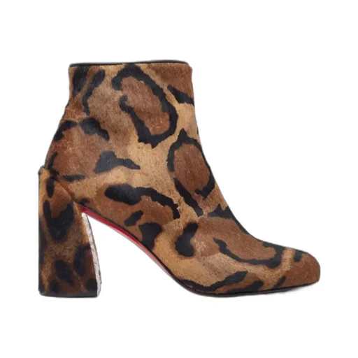 Animal Printed Ankle Boots