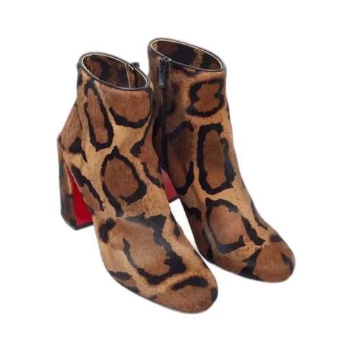 Animal Printed Ankle Boots