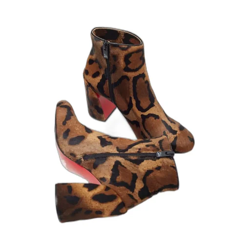 Animal Printed Ankle Boots