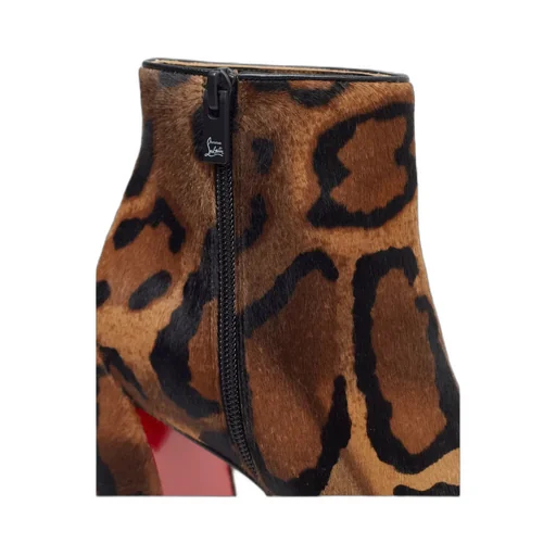 Animal Printed Ankle Boots