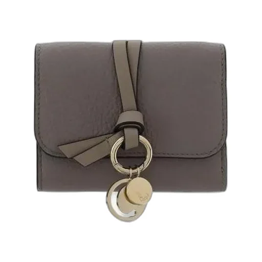Logo Plaque Tri-Fold Wallet