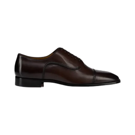 Cap-Toe Flat Oxford Shoes