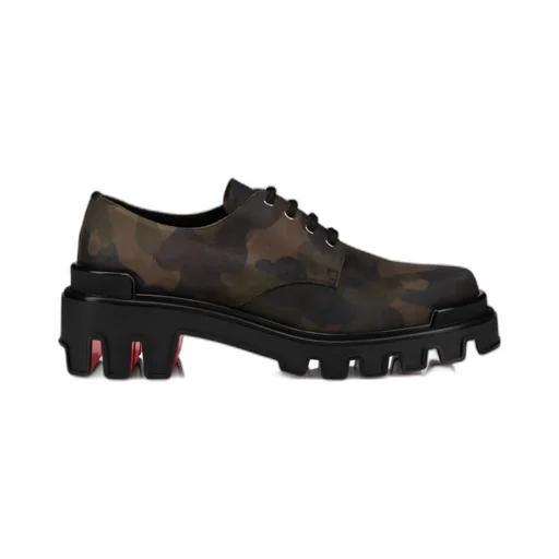 Leather Lace-Up Boots