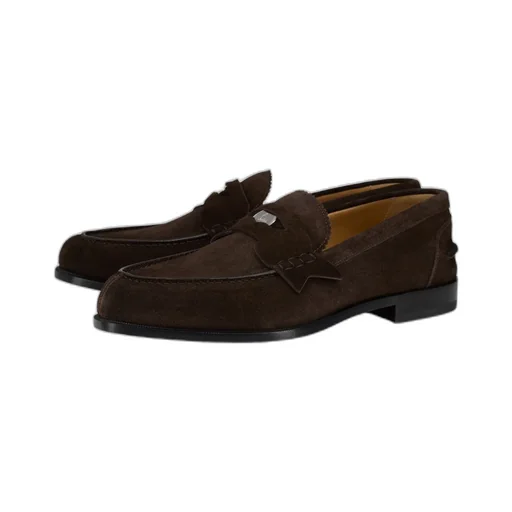Penny Suede Loafers