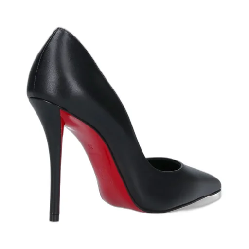 100Mm Miss Z Pointed-Toe Leather Pumps