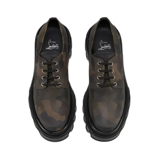 Leather Lace-Up Boots