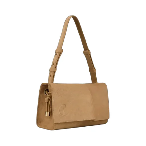Baggy Foldover Top Small Shoulder Bag