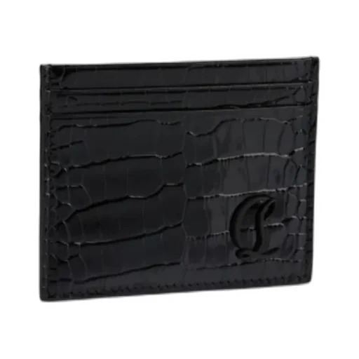 Embossed Logo Plaque Wallet