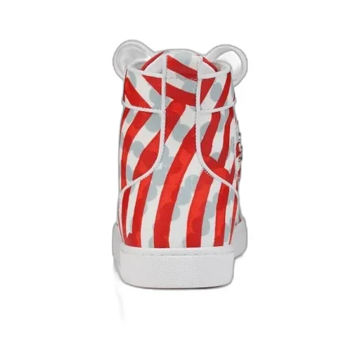 Round Toe High Top Casual Shoes