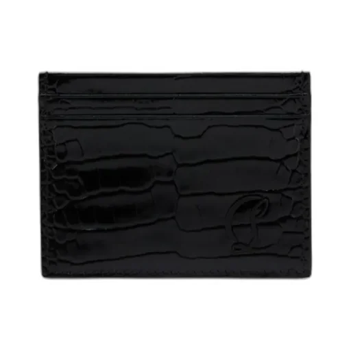 Embossed Logo Plaque Wallet