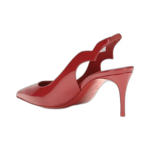 Slingback Patent Pumps