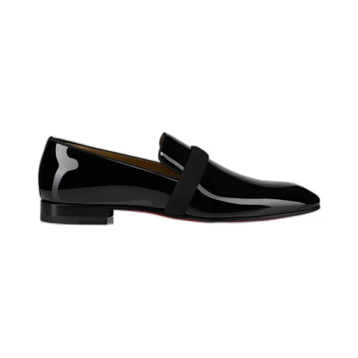 Dandydeco Ribbon Leather Loafers