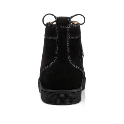 Lou Spikes Embellished High-Top Sneakers