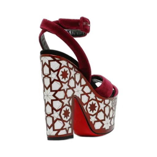 Thick Soled High-Heeled Sandals