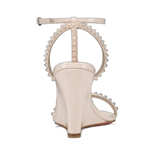 Rivet-Decorated Wedges