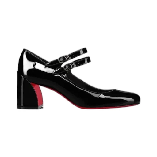 Miss Jane Double-Strapped Pumps