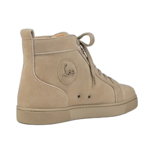 Louis High-Top Suede Sneakers