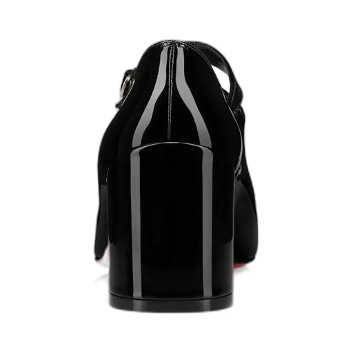 Miss Jane Double-Strapped Pumps