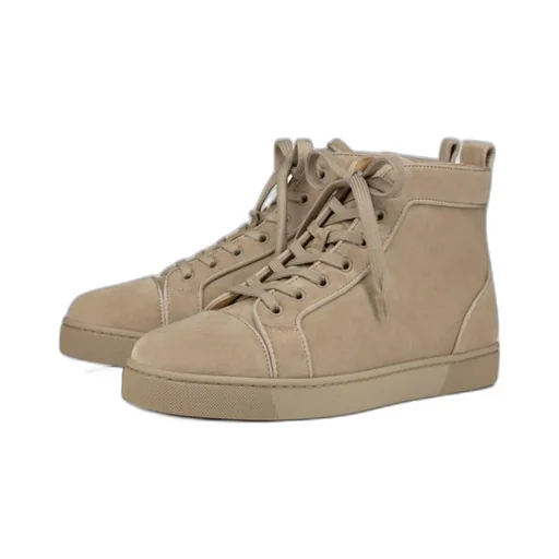Louis High-Top Suede Sneakers