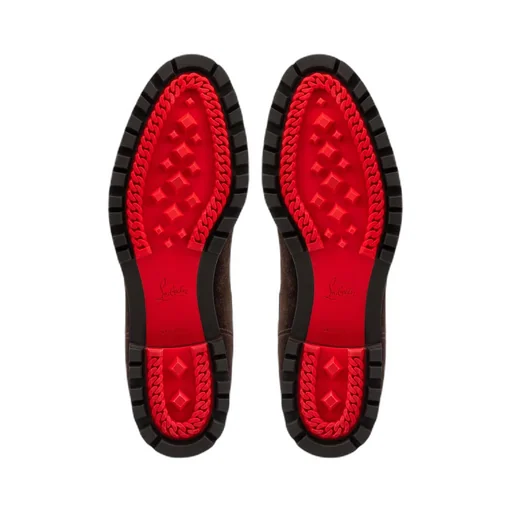 Logo Middle Heel Elastic High Upper Shoes