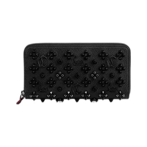 Panettone Studded Zip-Around Wallet