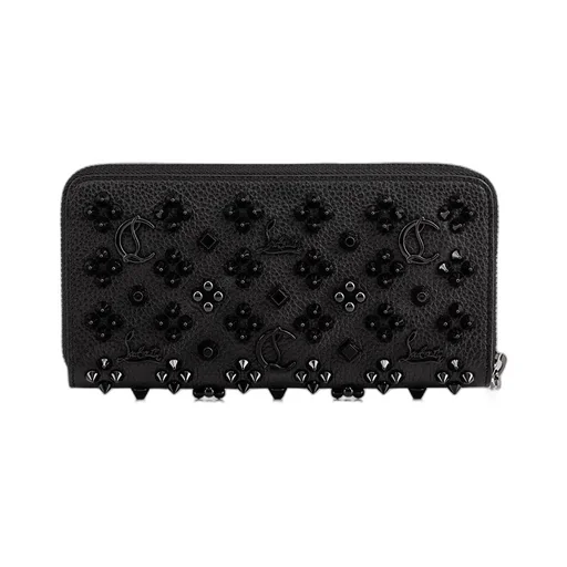 Panettone Studded Zip-Around Wallet