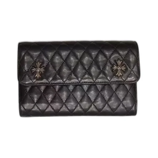 Flap Quilted Wallet