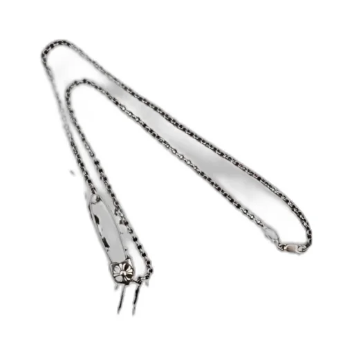925 Silver Pin Necklace